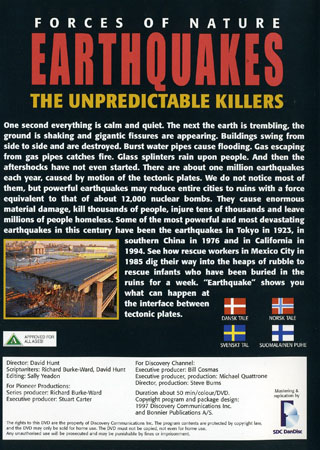 Forces of Nature - Earthquakes the Unpredictable Killers - 2