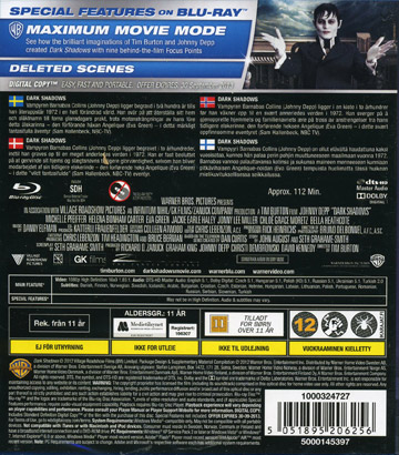 Dark Shadows (Blu-ray) - 2