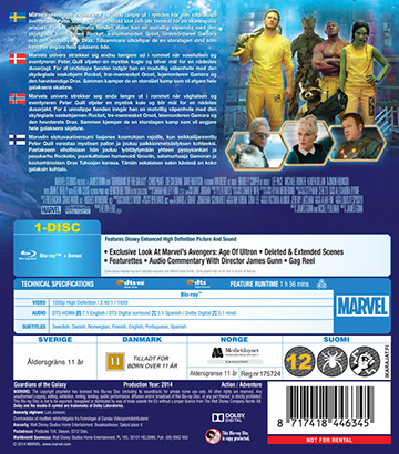 Guardians of the Galaxy (Blu-ray) - 2