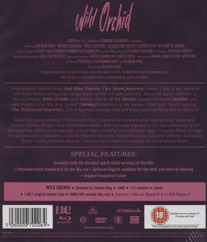 Wild Orchid (ej svensk text) (Blu-ray + DVD) - 2