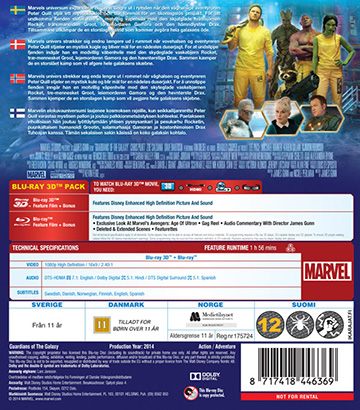 Guardians Of The Galaxy (Blu-ray + Real 3D) - 2