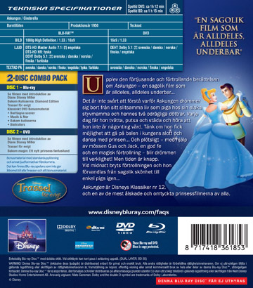Askungen (Disney) (Blu-ray + DVD) - 2