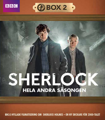 Sherlock - Säsong 2 (BBC) (Blu-ray)
