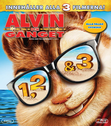 Alvin Och Gänget 1-3 (3-disc) (Blu-ray)