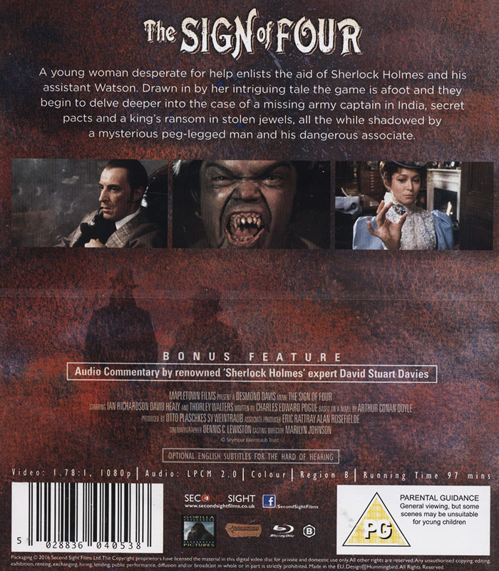 Sign of Four (ej svensk text) (Blu-ray) - 2