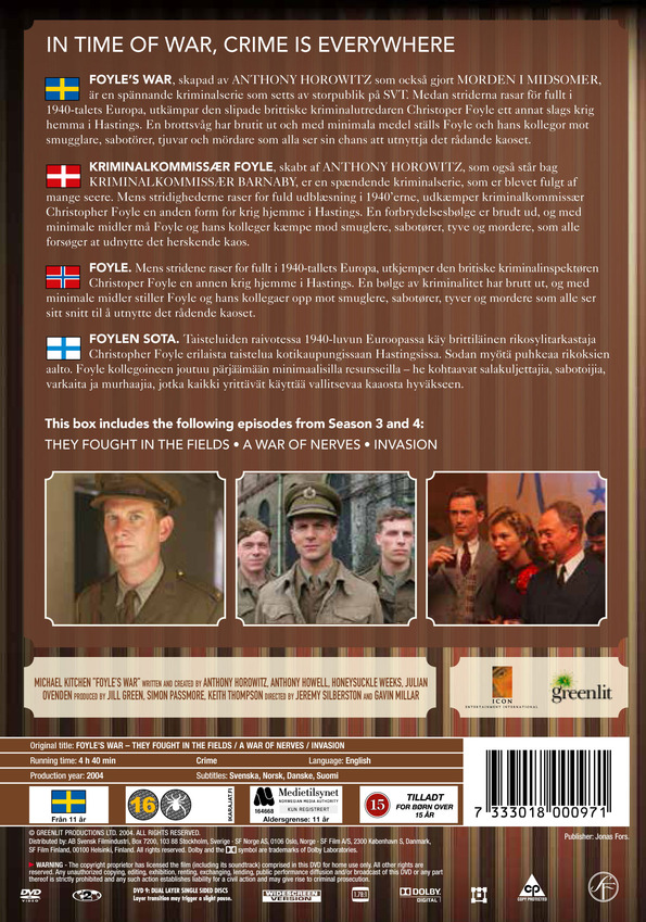 Foyle's War - Box 4 - 2