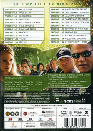 CSI Las Vegas - Säsong 11 - 2