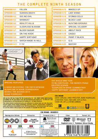 CSI Miami - Säsong 9 - 2