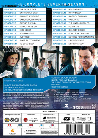 CSI New York - Säsong 7 - 2