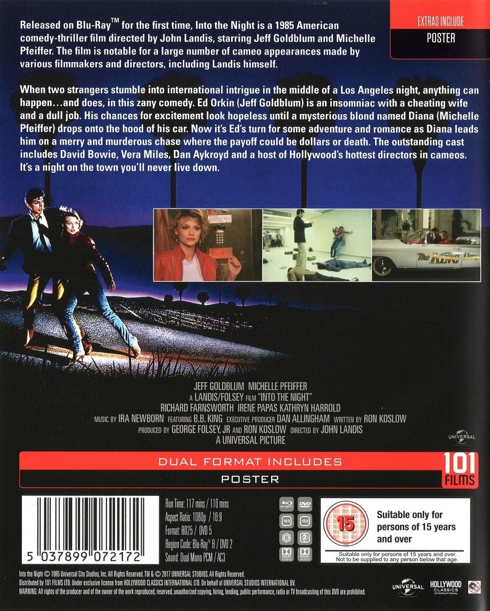 Into the Night (ej svensk text) (Blu-ray + DVD) - 2