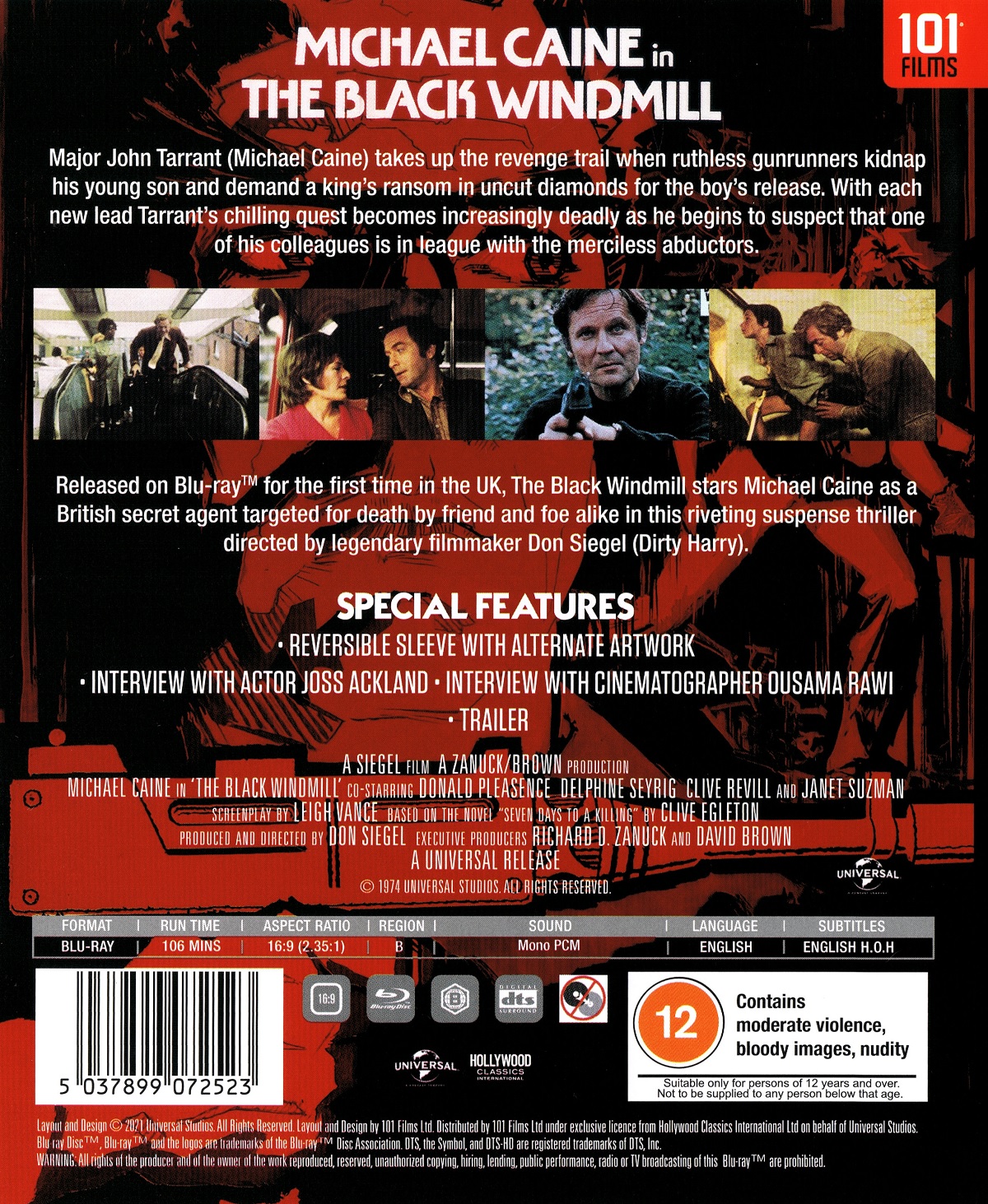 Black Windmill (ej svensk text) (Blu-ray) - 2