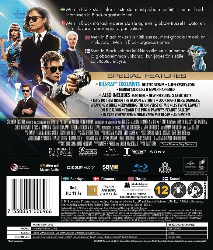 Men in Black: International (Blu-ray) - 2