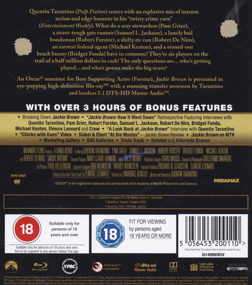 Jackie Brown (ej svensk text) (Blu-ray) - 2