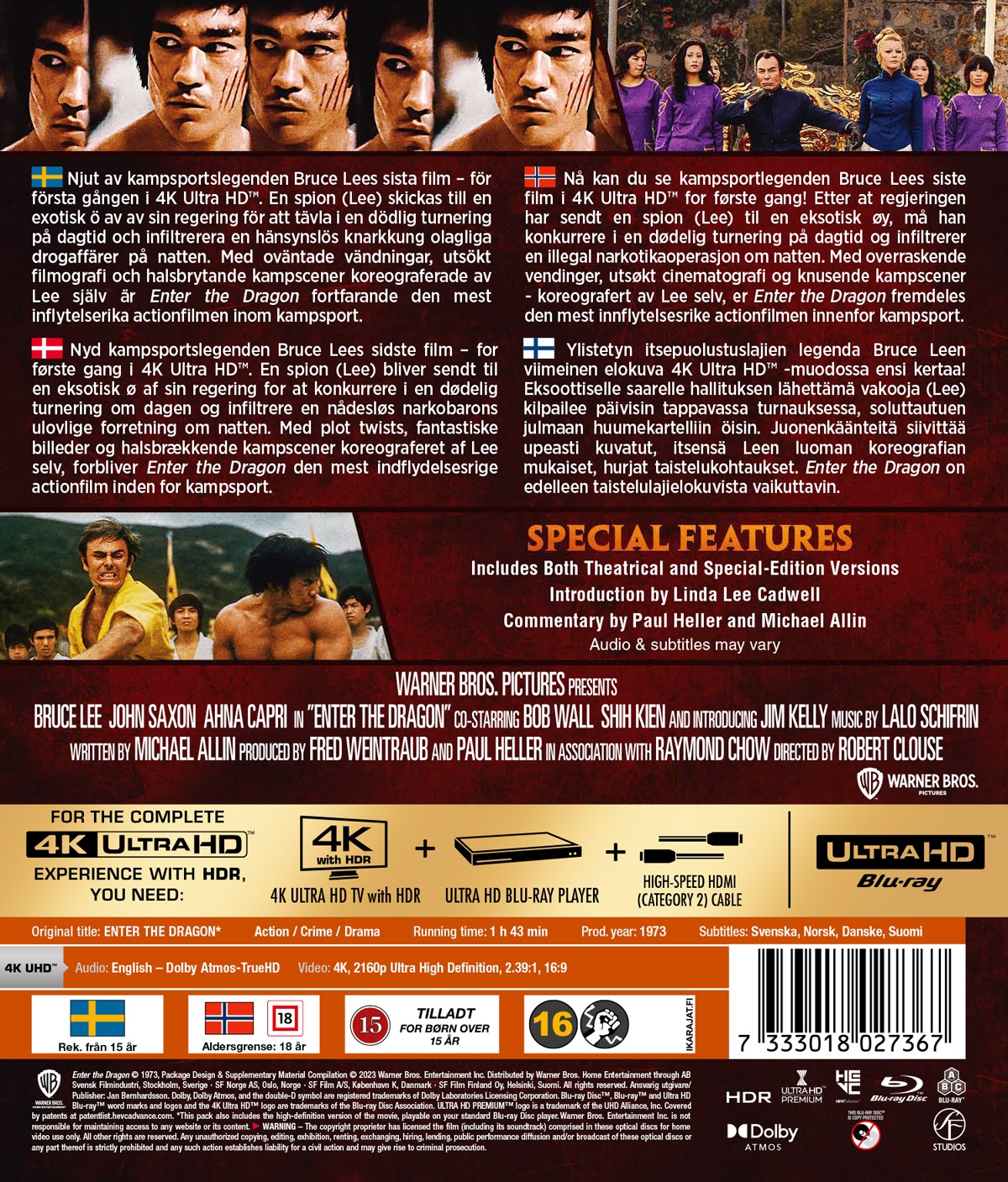 Enter the Dragon (4K Ultra HD) - 2