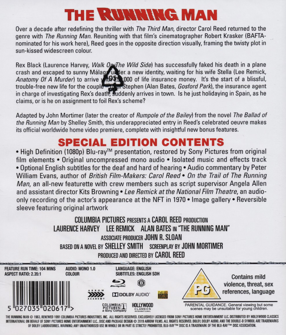 Running Man (ej svensk text) (Blu-ray) - 2