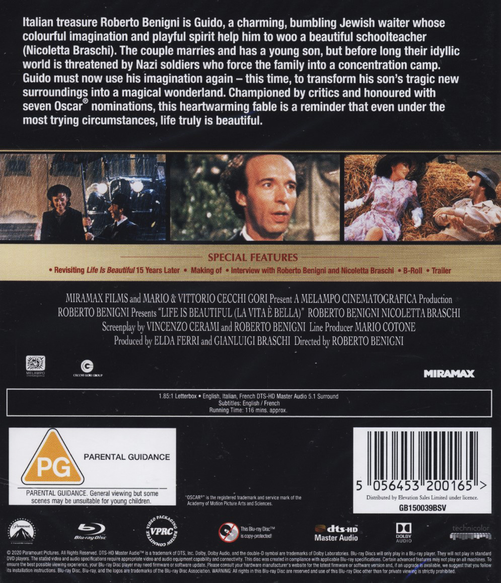 Life Is Beautiful (ej svensk text) (Blu-ray) - 2