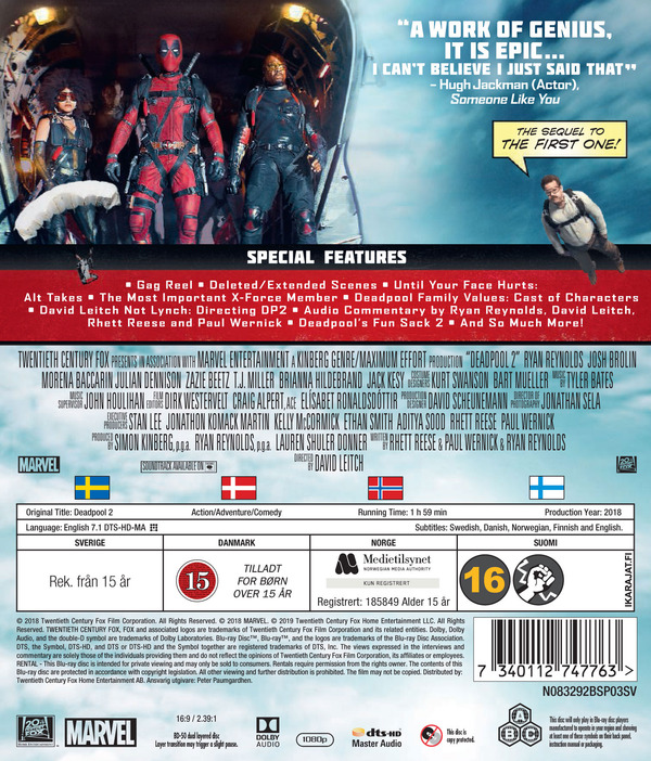 Deadpool 2 (Blu-ray) - 2