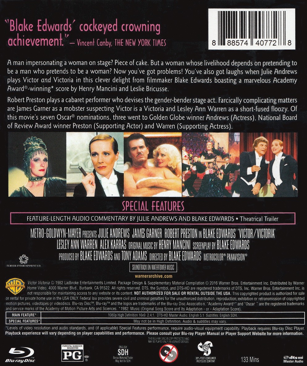 Victor Victoria (ej svensk text) (Blu-ray) - 2