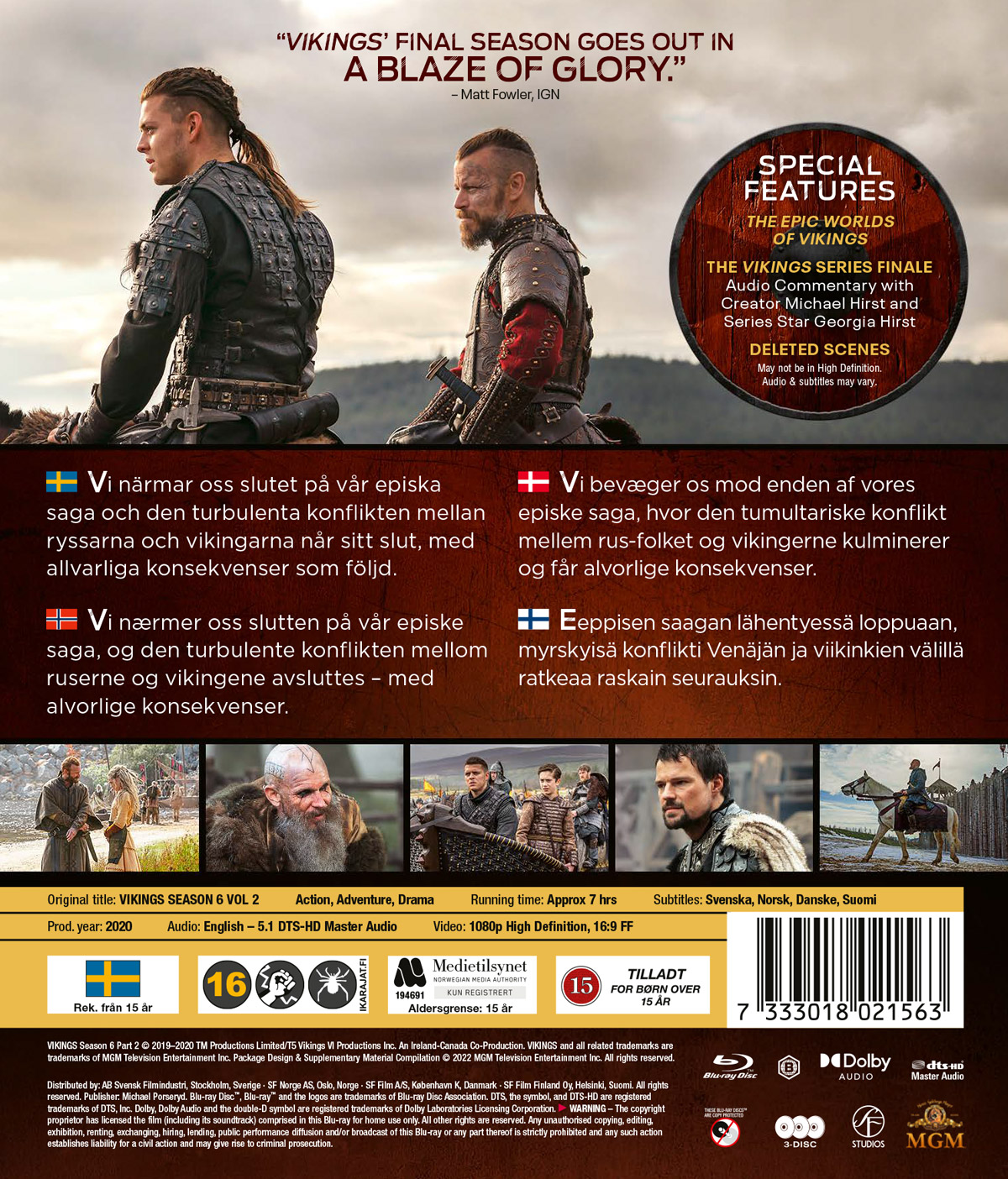 Vikings - Säsong 6 Volym 2 (Blu-ray) - 2