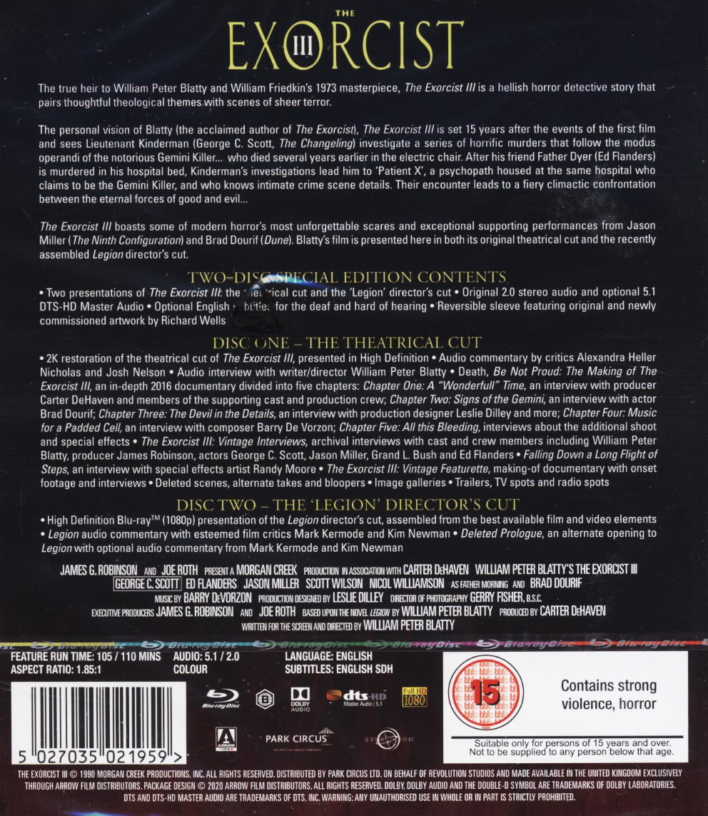 Exorcisten III (ej svensk text) (2-disc) (Blu-ray) - 2