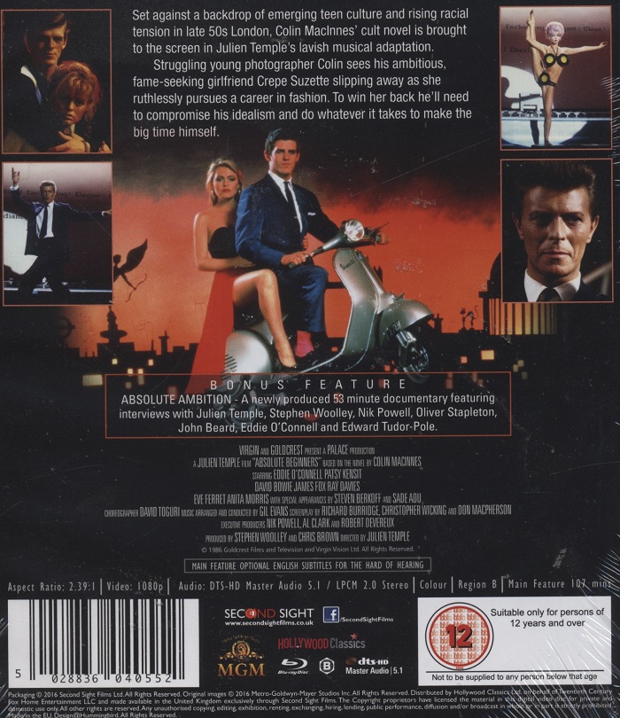 Absolute Beginners (ej svensk text) (Blu-ray) - 2