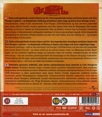 Great Northfield Minnesota Raid (Blu-ray) - 2