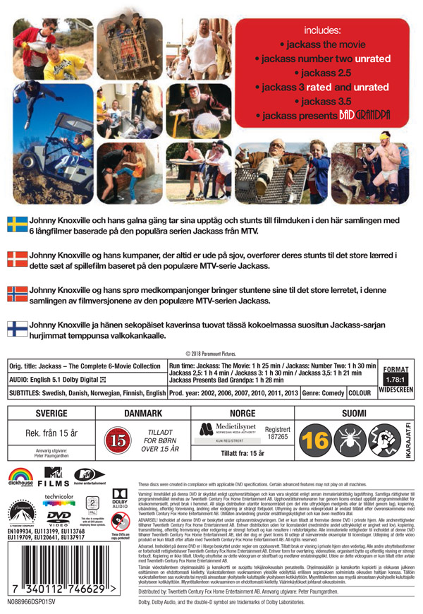 Jackass - Complete 6-Movie Collection - 2