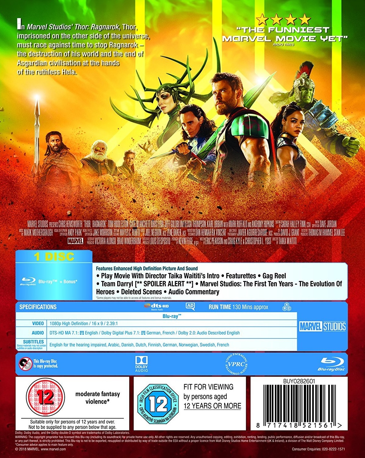 Thor 3: Ragnarok (Blu-ray) - 2