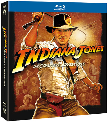 Indiana Jones - Complete Adventures (5-disc) (Blu-ray) (Begagnad)