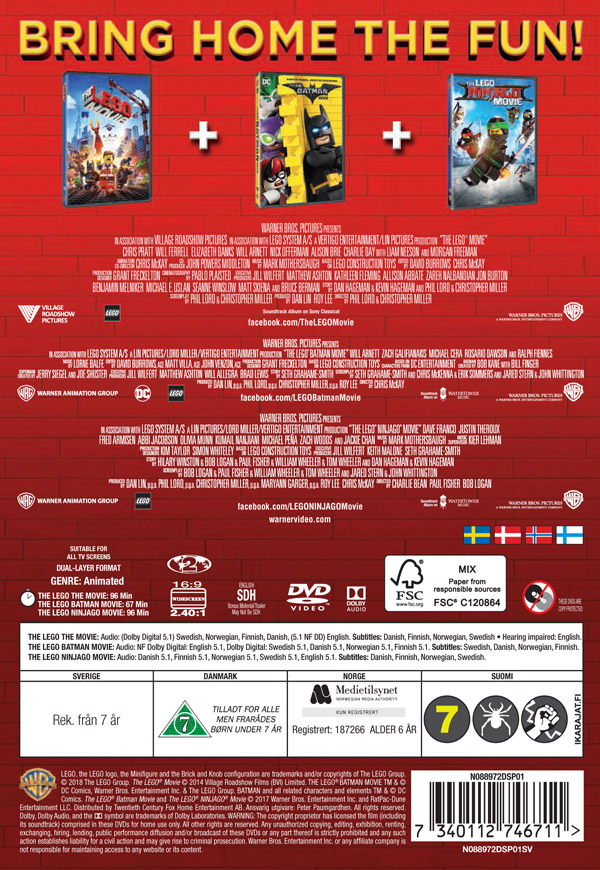 Lego - 3 Film Collection - 2