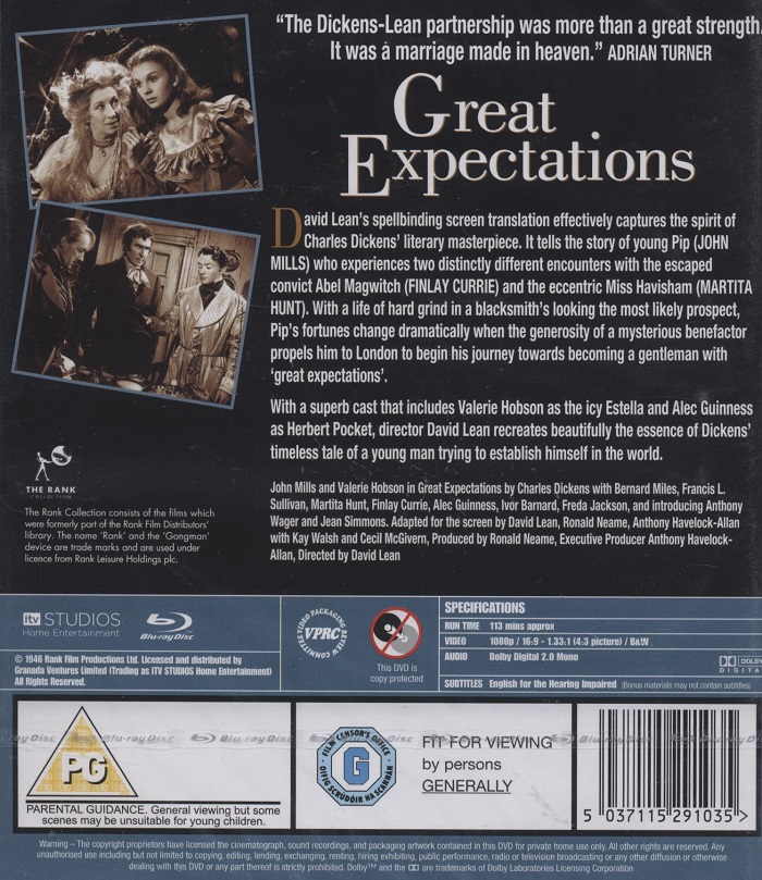 Great Expectations (ej svensk text) (Blu-ray) - 2