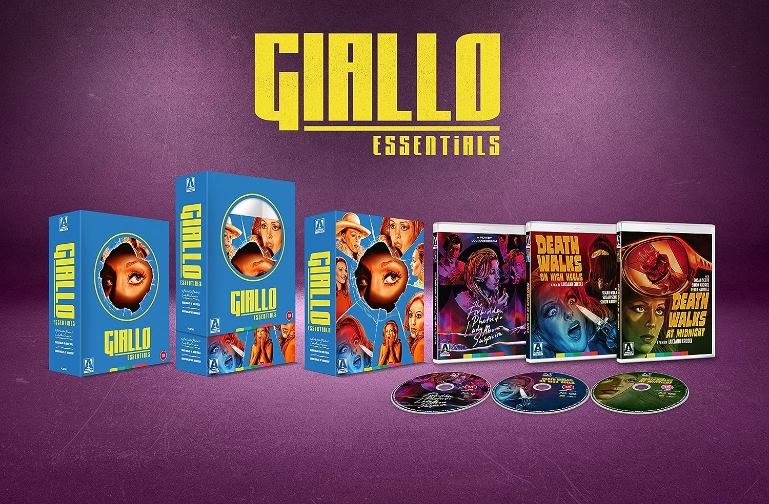 Giallo Essentials - Blue Edition (Limited Edition) (ej svensk text) (Blu-ray) - 3