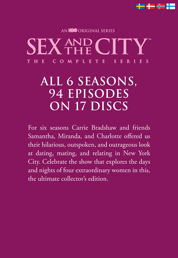 Sex And the City Säsong 1-6 - 2
