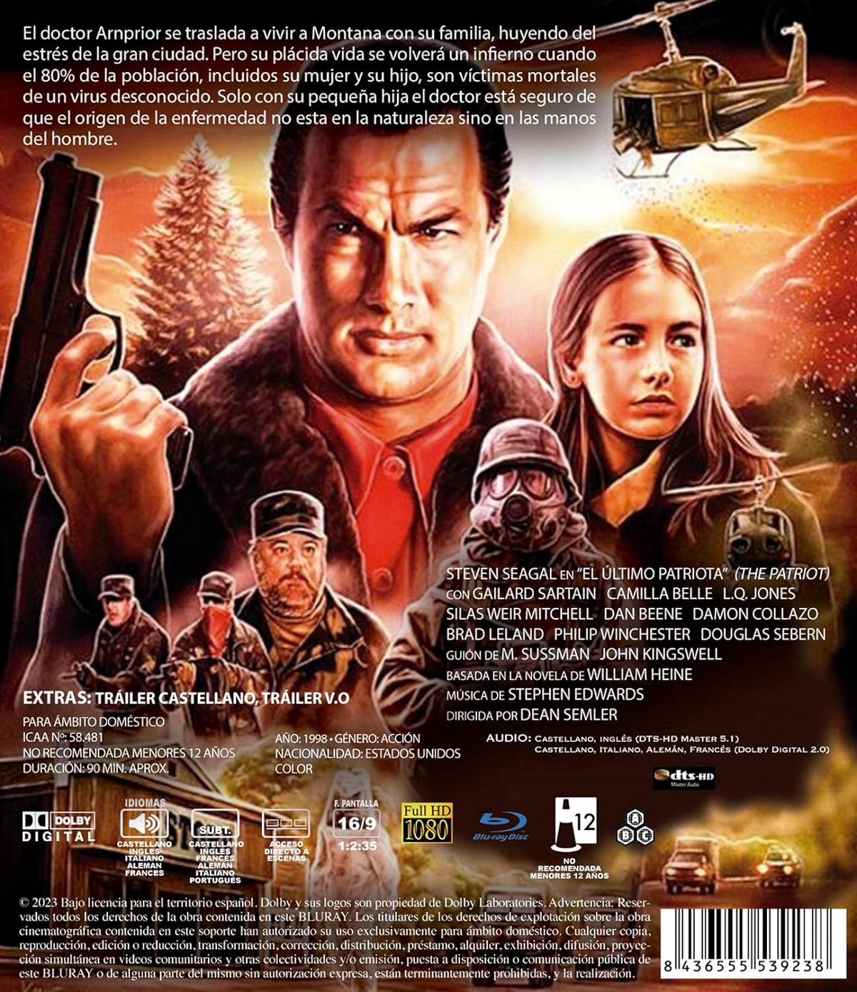The Patriot (ej svensk text) (Blu-ray) - 2