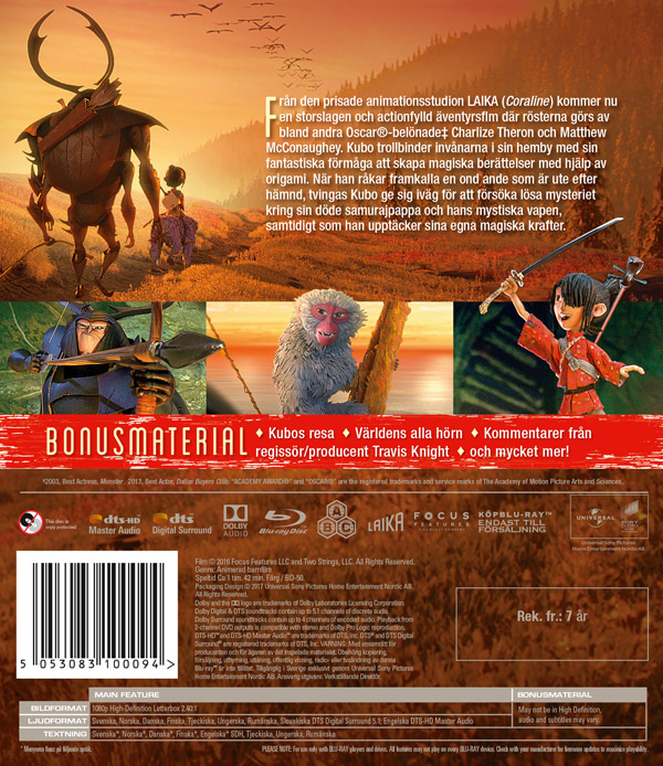 Kubo Och De Två Strängarna (Blu-ray) - 2
