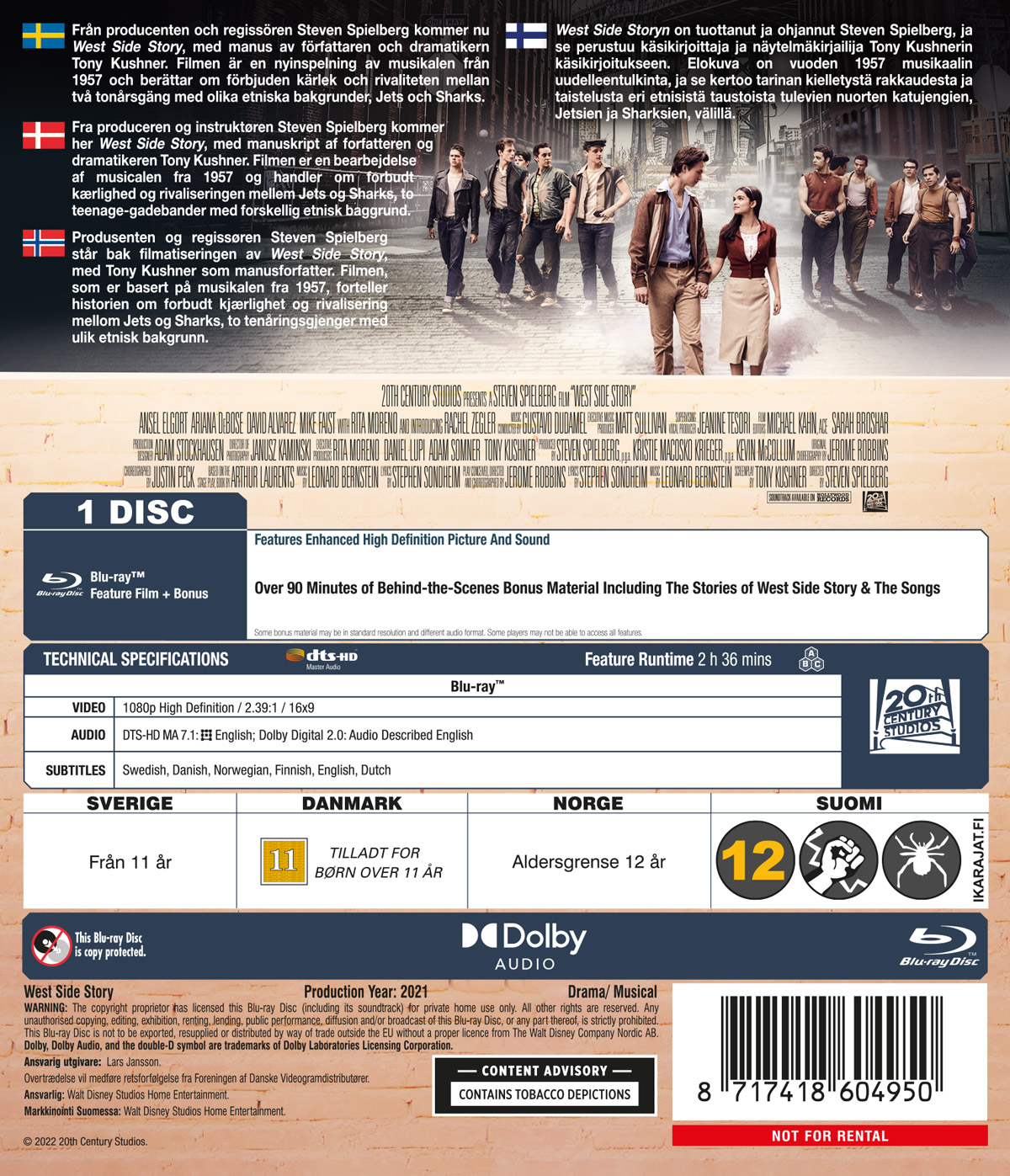 West Side Story (2021) (Blu-ray) - 2