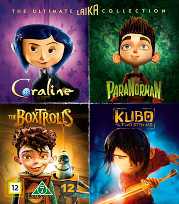 Laika 4 Movie Collection Box (4-dics) (Blu-ray)
