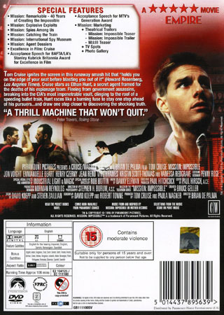 Mission: Impossible (2-disc) (Begagnad) - 2