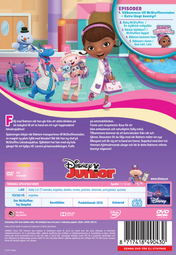 Doktor McStuffins - Leksakssjukhuset - Volym 5 - 2