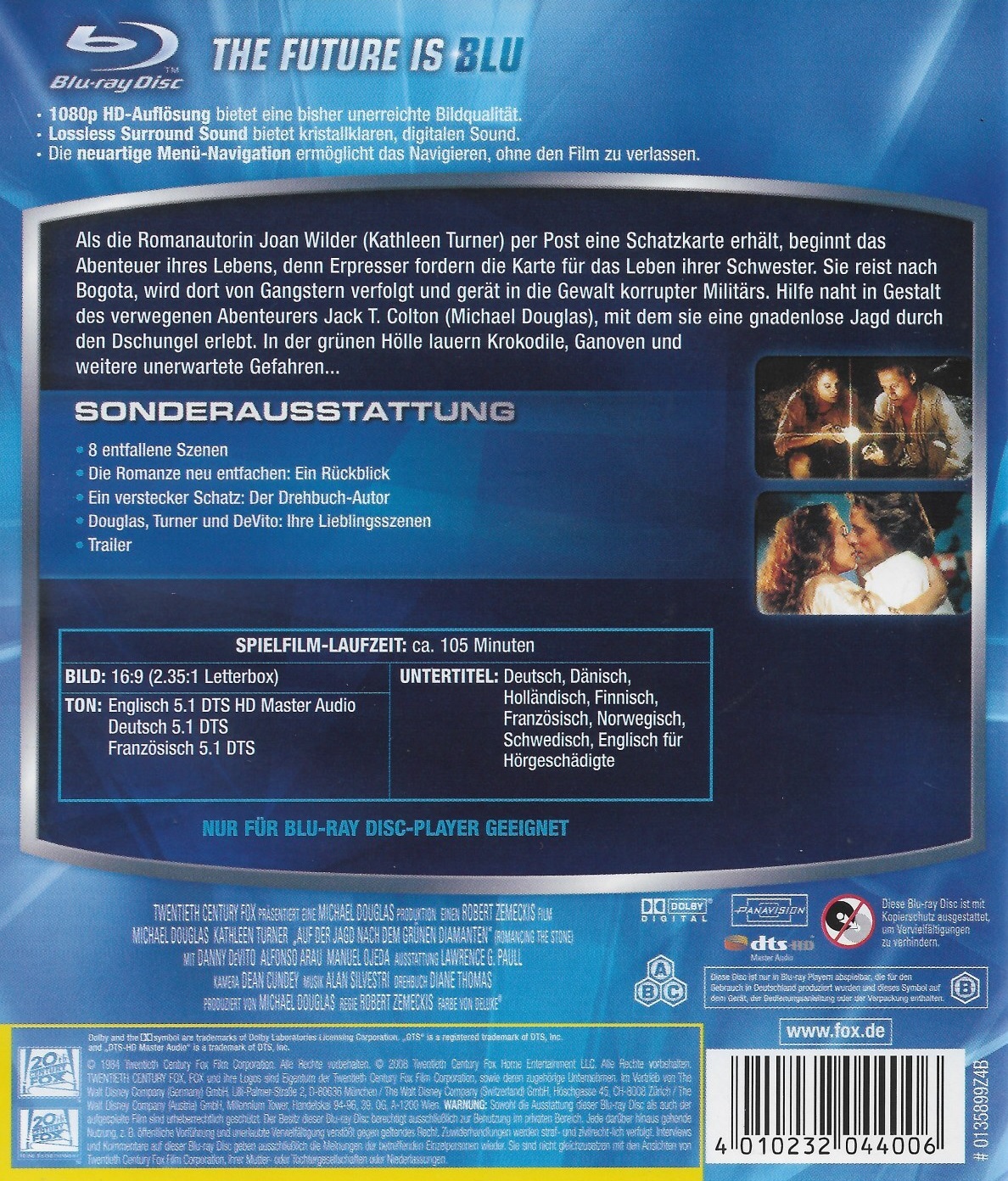 Den Vilda Jakten På Stenen (Blu-ray) - 2