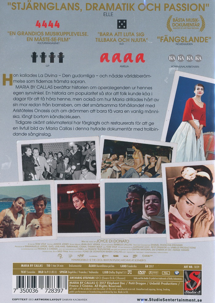 Maria By Callas - 2