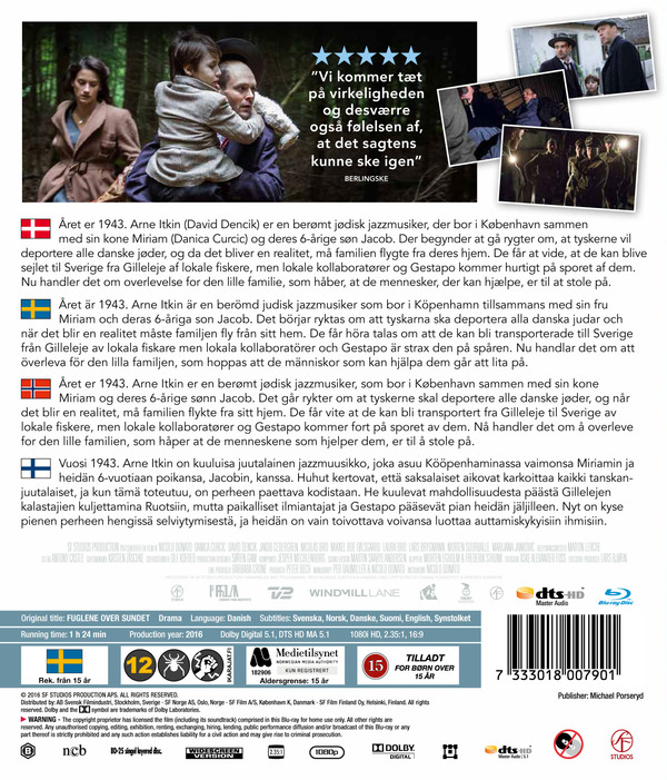 Flykten Över Sundet (Blu-ray) - 2