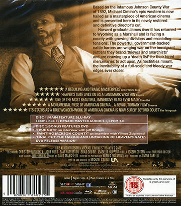 Heaven's Gate - Restored Edition (ej svensk text) (Blu-ray) - 2