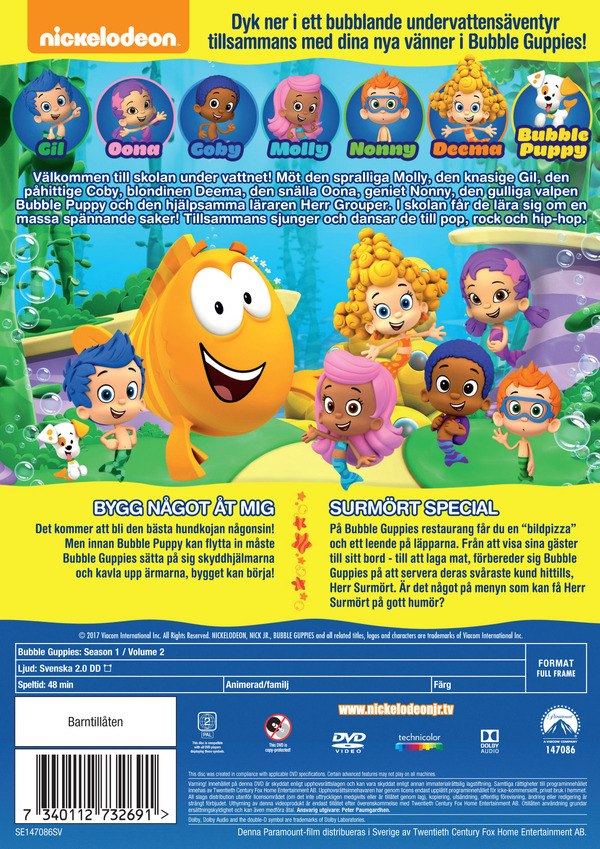 Bubble Guppies - Säsong 1 - Volym 2 - 2