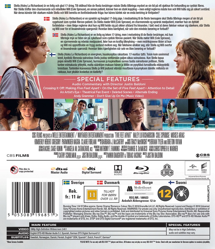 Five Feet Apart (Blu-ray) - 2