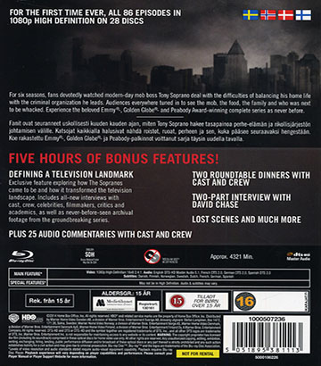 Sopranos - Hela Serien (28-disc) (Blu-ray) - 2