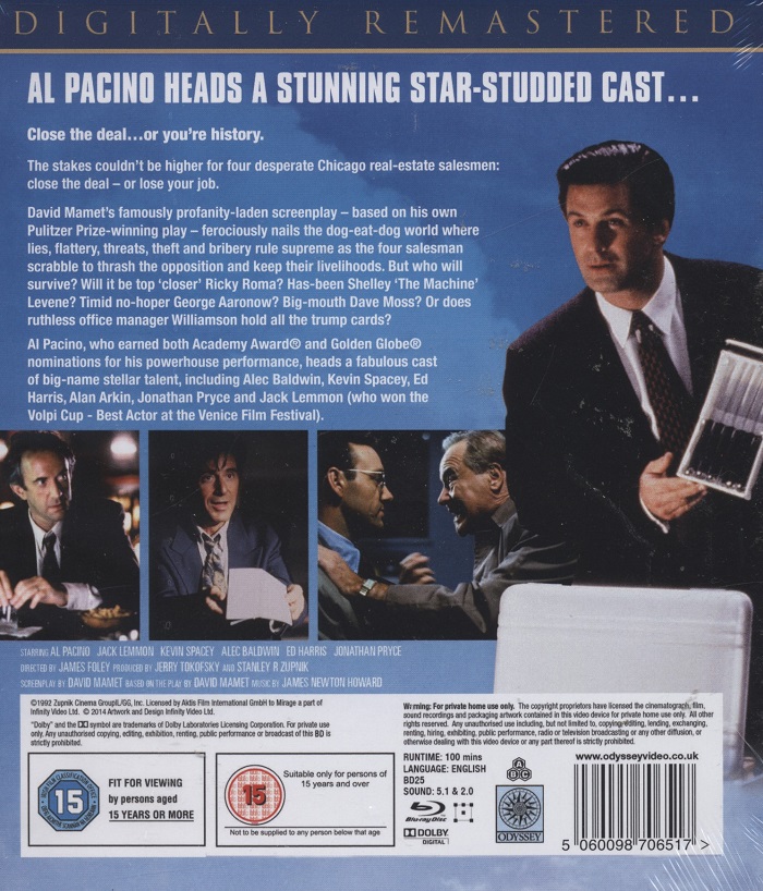 Glengarry Glen Ross (ej svensk text) (Blu-ray) - 2