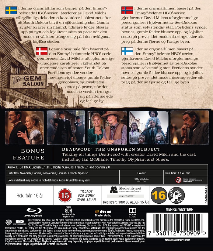 Deadwood - The Movie (Blu-ray) - 2