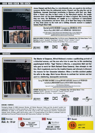 Man Who Knew Too Much / Marnie (2-disc) - 2