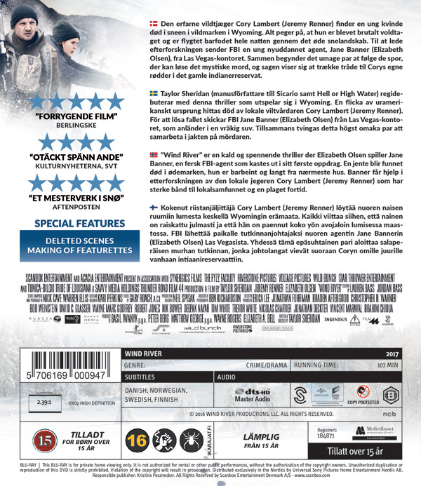 Wind River (Blu-ray) - 2